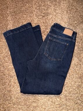 Judy Blue Deep Indigo Trouser style Wide Leg Jeans